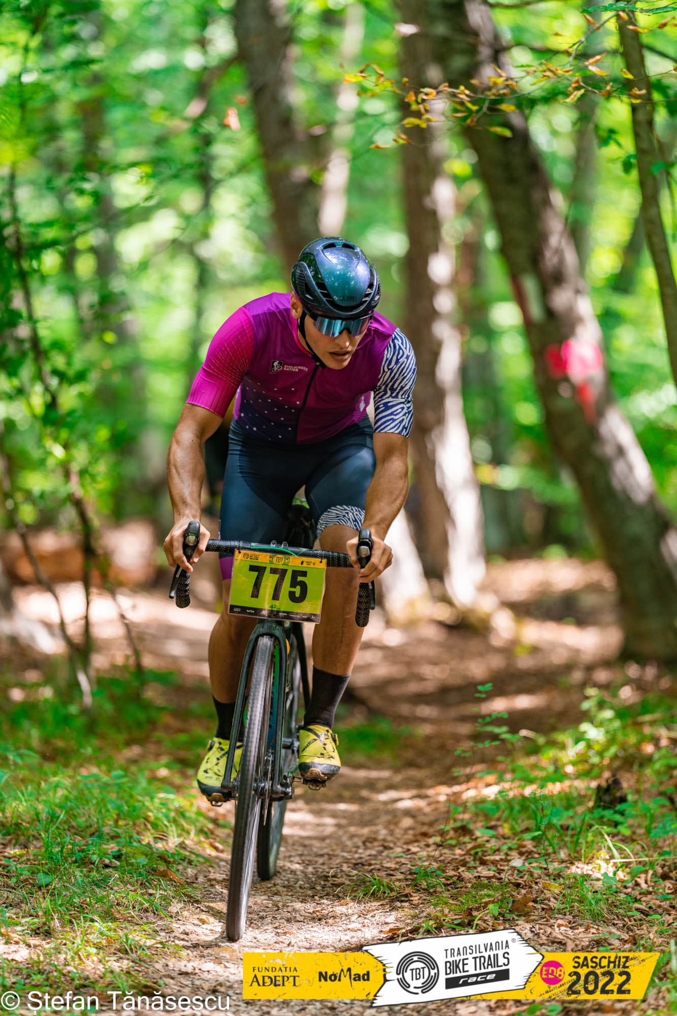Alex Nicoară pe traseu la TBT Race 2022